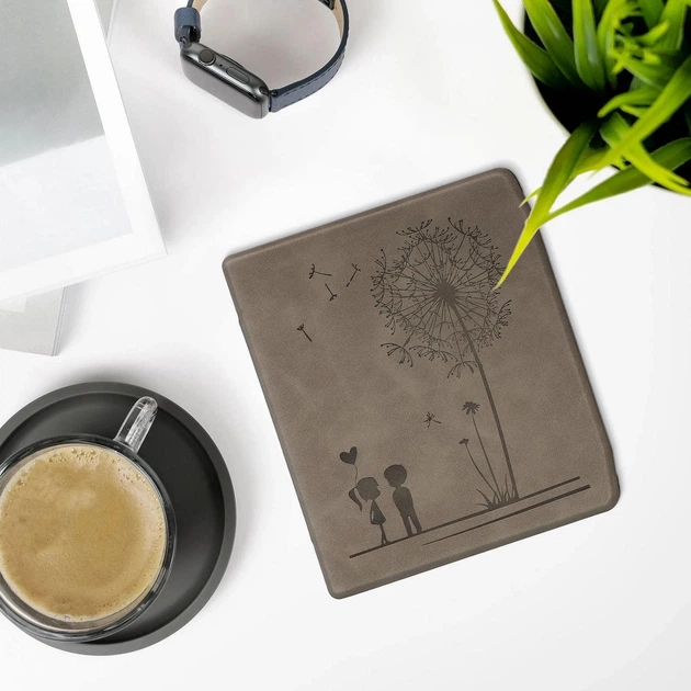 Обкладинка чохол kwmobile Soft Touch для PocketBook 700 Era Dandelion Love - Фото 5 Обкладинка чохол kwmobile Soft Touch для PocketBook 700 Era Dandelion Love - зображення 5