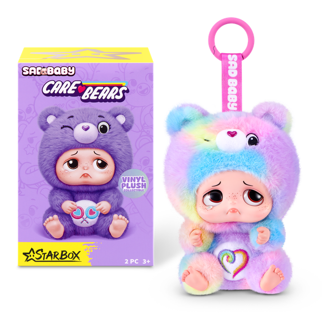 Коллекционная мягкая игрушка‑сюрприз Star box Sad Baby Серия Care Bears (17903UQ1) - изображение 7
