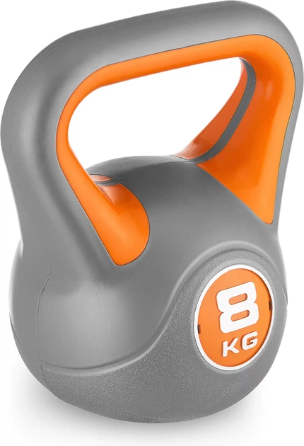 Гиря Gymtek 8 кг Помаранчева (5907766662471) - Фото 2 Гиря Gymtek 8 кг Помаранчева (5907766662471) - зображення 2