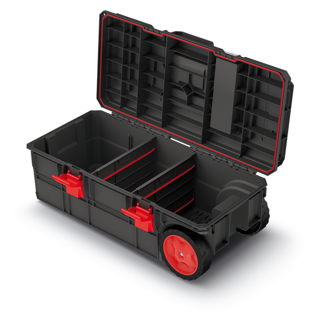 Ящик для инструментов на колесах Kistenberg X BLOCK WAGON LOG 80 KXB8040WF - Фото 3 Ящик для инструментов на колесах Kistenberg X BLOCK WAGON LOG 80 KXB8040WF - изображение 3