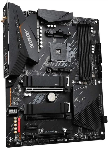 Материнская плата Gigabyte B550 Aorus Elite AX V2 - Фото 3 Материнская плата Gigabyte B550 Aorus Elite AX V2 - изображение 3