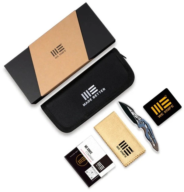 Нож складной туристический Weknife Ignio Mystery Box 8.4 см CPM 20CV / 6AL4V Черный (WE22042B-1 MB) - Фото 10 Нож складной туристический Weknife Ignio Mystery Box 8.4 см CPM 20CV / 6AL4V Черный (WE22042B-1 MB) - изображение 10