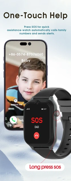 Смарт-часы детские Wonlex CT27 Original Часы-телефон с видеозвонком GPS и SIM-картой, геозабор (19532) - Фото 7 Смарт-часы детские Wonlex CT27 Original Часы-телефон с видеозвонком GPS и SIM-картой, геозабор (19532) - изображение 7