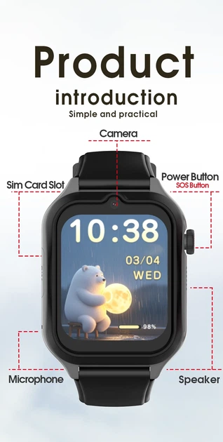 Смарт-часы детские Wonlex CT27 Original Часы-телефон с видеозвонком GPS и SIM-картой, геозабор (19532) - Фото 9 Смарт-часы детские Wonlex CT27 Original Часы-телефон с видеозвонком GPS и SIM-картой, геозабор (19532) - изображение 9