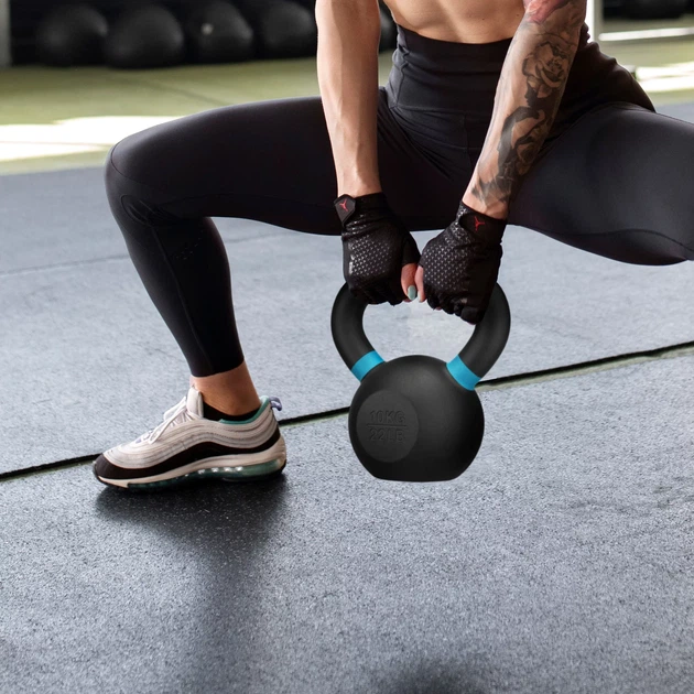 Гиря Gymtek G-42589 чавунна 10 кг Чорна (5905884425893) - Фото 8 Гиря Gymtek G-42589 чавунна 10 кг Чорна (5905884425893) - зображення 8