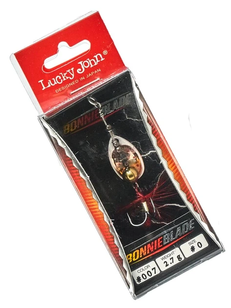 Блесна вращающаяся Lucky John Bonnie Blade 2,7 г латунь цвет 007 - Фото 3 Блесна вращающаяся Lucky John Bonnie Blade 2,7 г латунь цвет 007 - изображение 3