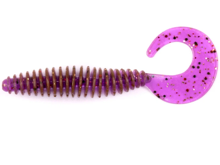 Твистеры съедобные ULTRAWORM CURLY 2,0in S13 силикон 5 см 9 шт (набор 9 шт) - Фото 2 Твистеры съедобные ULTRAWORM CURLY 2,0in S13 силикон 5 см 9 шт (набор 9 шт) - изображение 2