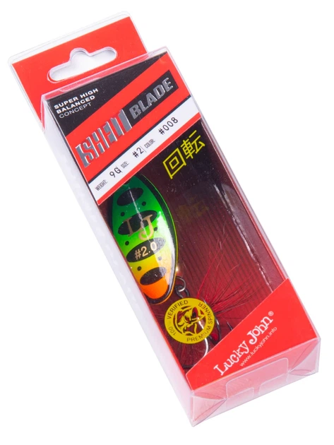 Блесна вращающаяся Lucky John SHELT BLADE 2 9 г латунь 008 - Фото 3 Блесна вращающаяся Lucky John SHELT BLADE 2 9 г латунь 008 - изображение 3