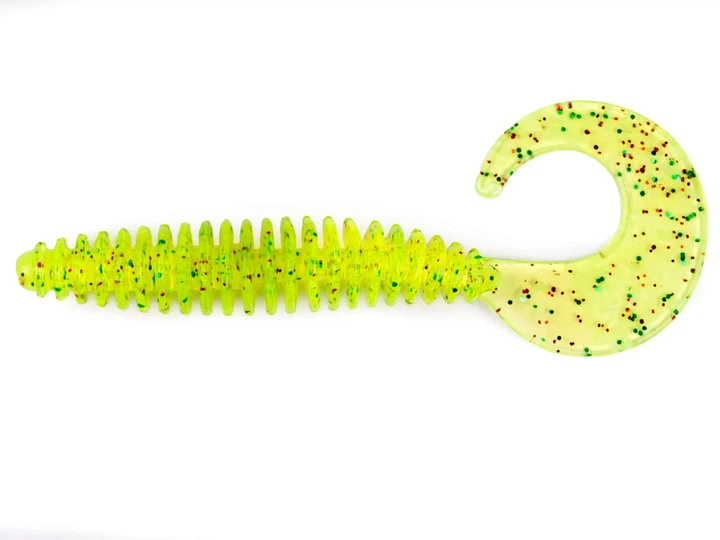 Твистер ULTRAWORM CURLY 4,0in (10,16 см) силиконовый S15 5 шт (набор 5 шт) - изображение 2