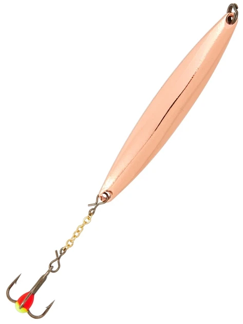 Мормышка вертикальная зимняя Lucky John NAIL BLADE 55 мм 55 г для ловли окуня C - Фото 1 Мормышка вертикальная зимняя Lucky John NAIL BLADE 55 мм 55 г для ловли окуня C - изображение 1