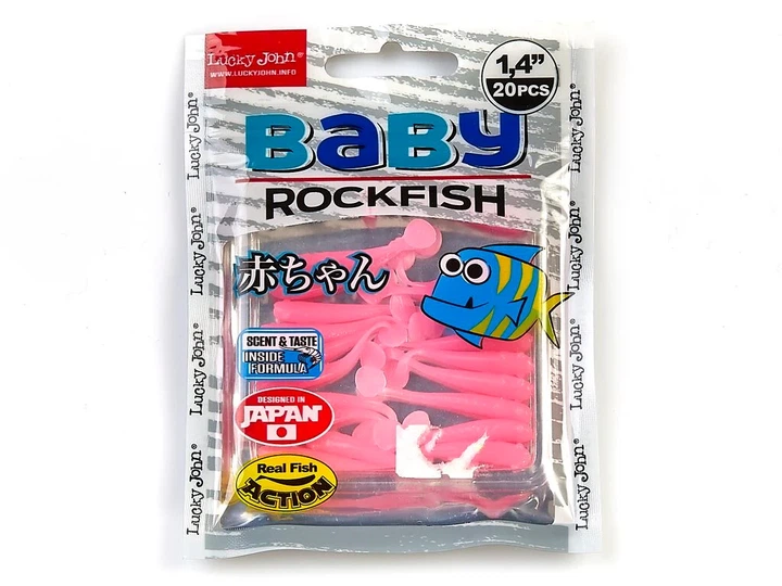 Виброхвост Baby Rockfish 1.4in F05 съедобный силикон 20 шт - Фото 3 Виброхвост Baby Rockfish 1.4in F05 съедобный силикон 20 шт - изображение 3