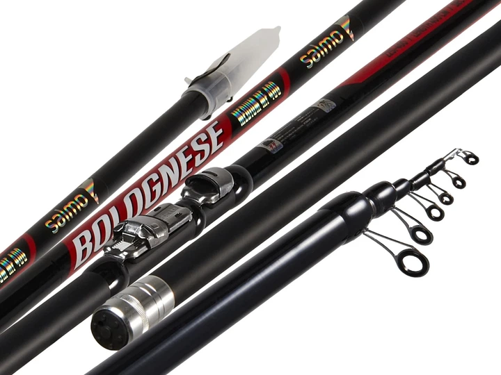 Поплавкове вудлище Salmo Diamond BOLOGNESE MEDIUM MF 4.00 телескопічне 4.00 м графіт углеволокно - зображення 2