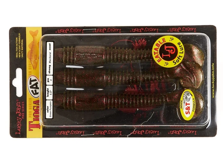 Виброхвост LJ Pro Series TIOGA FAT 5.8in пластик PA03 3 шт (набор 3 шт) - Фото 3 Виброхвост LJ Pro Series TIOGA FAT 5.8in пластик PA03 3 шт (набор 3 шт) - изображение 3