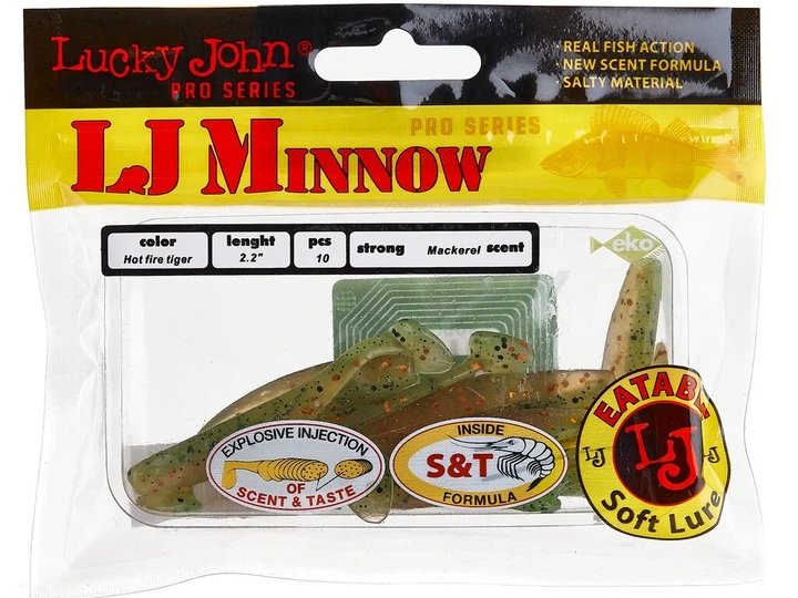 Віброхвіст LJ Pro Series MINNOW 2,2in T51 м'який пластик 10 шт (набір 10 шт) - зображення 4