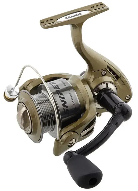 Катушка безынерционная Salmo Sniper SPIN 4 30FD черная - Фото 2 Катушка безынерционная Salmo Sniper SPIN 4 30FD черная - изображение 2
