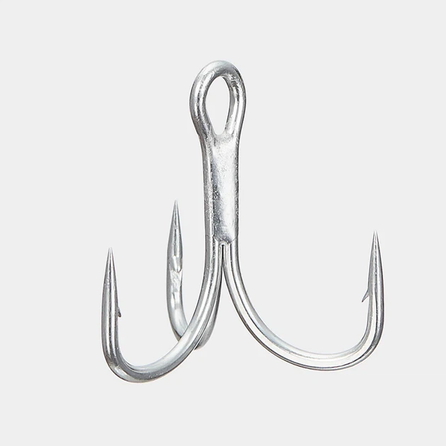 Крючок тройной Vanfook DT-68S Heavy Silver #1 для хищной рыбы 4 шт - Фото 1 Крючок тройной Vanfook DT-68S Heavy Silver #1 для хищной рыбы 4 шт - изображение 1