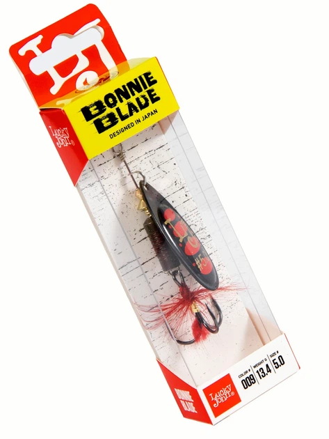 Блесна вращающаяся Lucky John Bonnie Blade 5 13,4 г латунь цвет 009 - Фото 3 Блесна вращающаяся Lucky John Bonnie Blade 5 13,4 г латунь цвет 009 - изображение 3