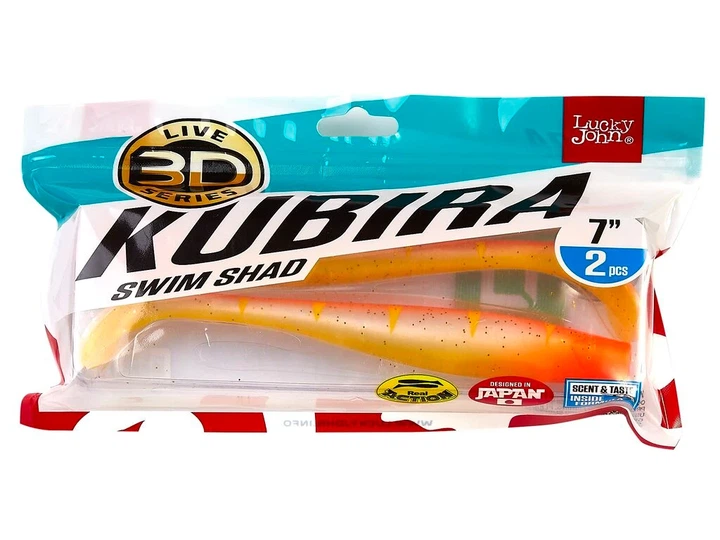 Виброхвост KUBIRA SWIM SHAD 7,0in PG16 мягкая приманка 2 шт (набор 2 шт) - изображение 3