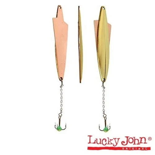 Блесна вертикальная Lucky John WING 5,5 г GC блистер - Фото 1 Блесна вертикальная Lucky John WING 5,5 г GC блистер - изображение 1
