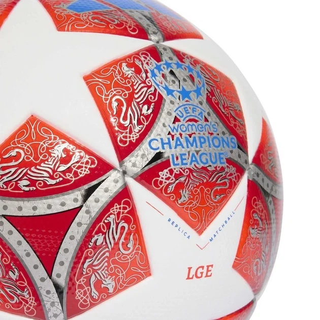 Футбольный мяч Adidas Womens UCL League 25/26 Oslo бесшовный PU размер №4 - Фото 3 Футбольный мяч Adidas Womens UCL League 25/26 Oslo бесшовный PU размер №4 - изображение 3