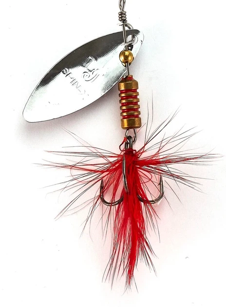 Обертающая блесна Lucky John SPIN X LONG 03 6,0 г металл SR - изображение 3