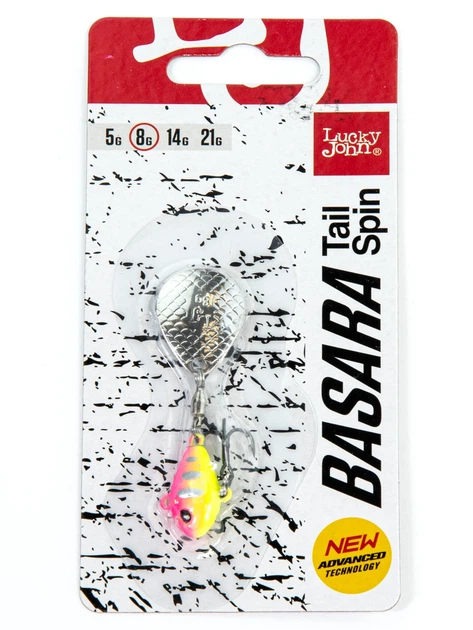 Тейл-спиннер BASARA TAIL SPIN 8,0 г 010 для рыбалки - изображение 3