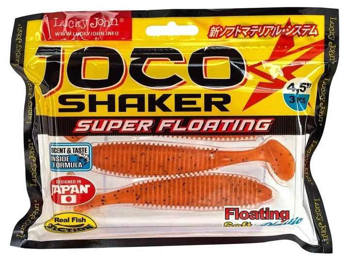 Виброхвост JOCO SHAKER 4,5in F29 мягкий пластик 3 шт (набор 3 шт) - изображение 2
