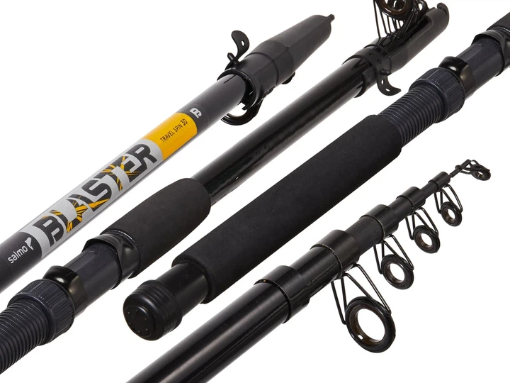 Спиннинг телескопический Salmo Blaster TRAVEL SPIN 30 2.70 м композитный средний с чехлом ПВХ - изображение 2
