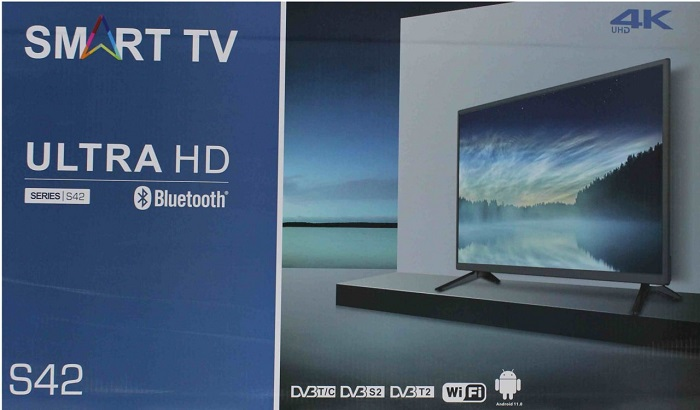 Smart TV SX42HW (40 дюймов) с Android 14, Wi-Fi и Голосовым пультом - изображение 3