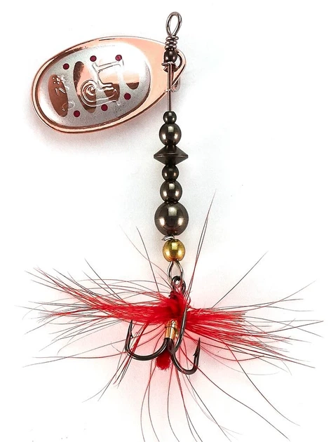 Блесна вращающаяся Lucky John Bonnie Blade 4,3 г латунь цвет 007 - Фото 1 Блесна вращающаяся Lucky John Bonnie Blade 4,3 г латунь цвет 007 - изображение 1