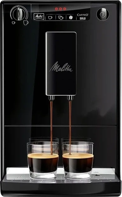 Кавомашина Melitta Solo E950-222 Pure Чорна - Фото 1 Кавомашина Melitta Solo E950-222 Pure Чорна - зображення 1