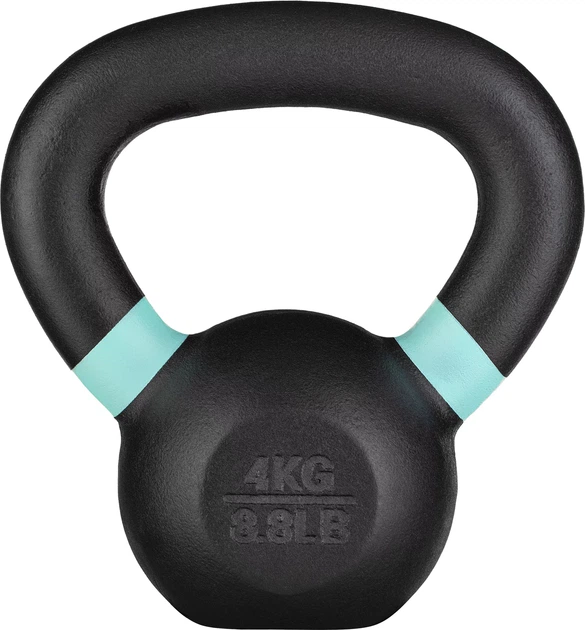 Гиря Gymtek G-42586 чавунна 4 кг Чорна (5905884425862) - Фото 1 Гиря Gymtek G-42586 чавунна 4 кг Чорна (5905884425862) - зображення 1