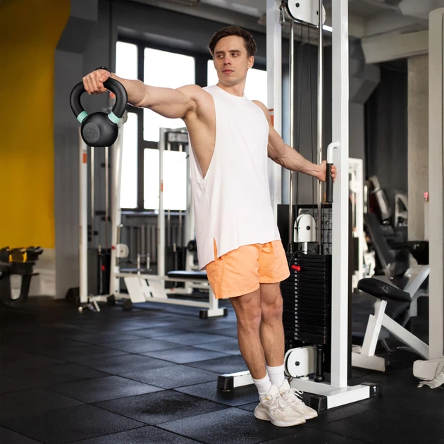 Гиря Gymtek G-42586 чавунна 4 кг Чорна (5905884425862) - Фото 7 Гиря Gymtek G-42586 чавунна 4 кг Чорна (5905884425862) - зображення 7