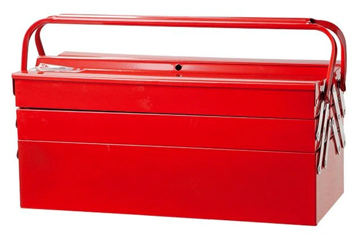 Ящик для інструменту Intertool 450 мм x 5 секцій металевий HT-5045 (HT-5045) - Фото 1 Ящик для інструменту Intertool 450 мм x 5 секцій металевий HT-5045 (HT-5045) - зображення 1