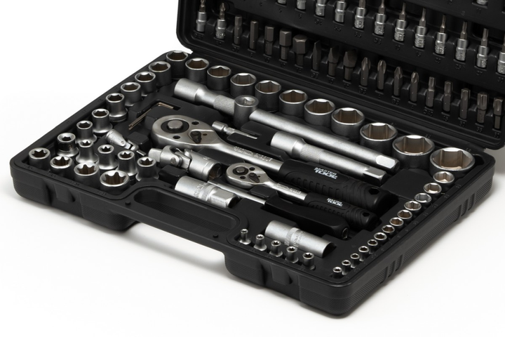 Набір інструментів MASTER TOOL 78-7108 108 шт. - Фото 3 Набір інструментів MASTER TOOL 78-7108 108 шт. - зображення 3