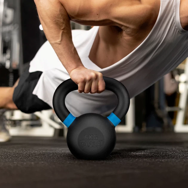 Гиря Gymtek G-42587 чавунна 6 кг Чорна (5905884425879) - Фото 10 Гиря Gymtek G-42587 чавунна 6 кг Чорна (5905884425879) - зображення 10