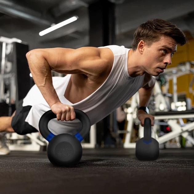 Гиря Gymtek G-42588 чавунна 8 кг Чорна (5905884425886) - Фото 12 Гиря Gymtek G-42588 чавунна 8 кг Чорна (5905884425886) - зображення 12
