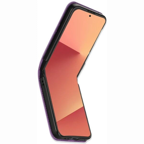 Захисний чохол Deexe Rhombus Card для Samsung Galaxy Flip 8 - Purple - зображення 3
