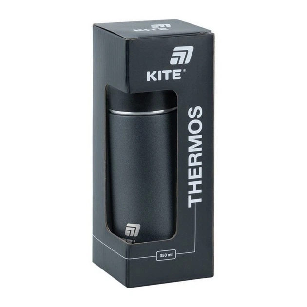 Термос Kite, 350 мл, черный (K25-1223-1) - изображение 5