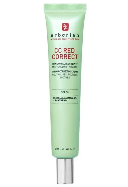 СС крем корректирующий Erborian CC Red Correct 40 мл - Фото 1 СС крем корректирующий Erborian CC Red Correct 40 мл - изображение 1
