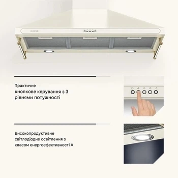 Вытяжка кухонная KLARSTEIN Victoria 90 (10036450) - изображение 5