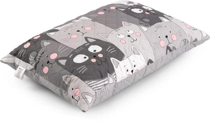 Подушка Руно Grey Cat антиаллергенное волокно 50х70 см (Р310.52СЛУ_Grey Cat) - изображение 2