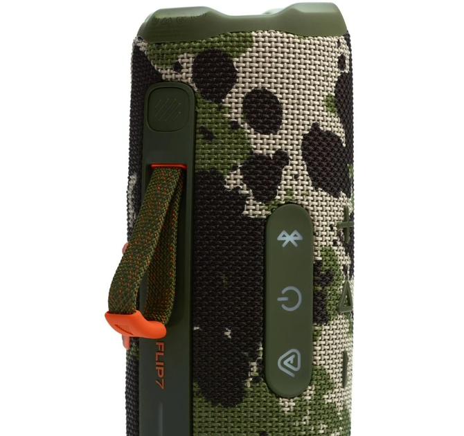 Портативна колонка JBL Flip 7 Bluetooth IP68 35 Вт - Зелена - Фото 8 Портативна колонка JBL Flip 7 Bluetooth IP68 35 Вт - Зелена - зображення 8