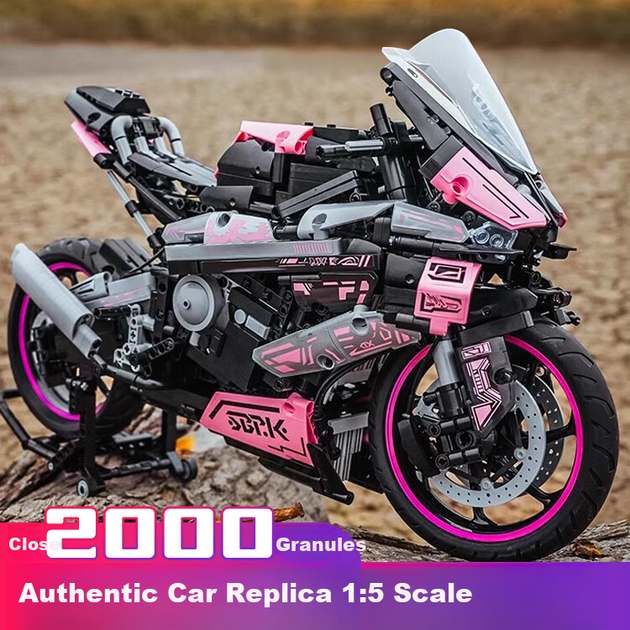 Конструктор Gaozhile LE Модель мотоцикла BMW - Фото 3 Конструктор Gaozhile LE Модель мотоцикла BMW - изображение 3