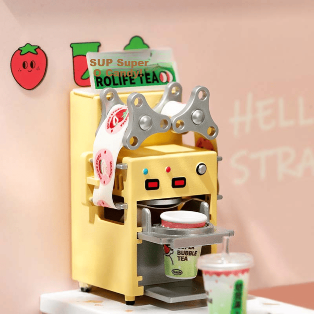 Конструктор Rolife Super World Bubble Tea Shop - Фото 4 Конструктор Rolife Super World Bubble Tea Shop - изображение 4