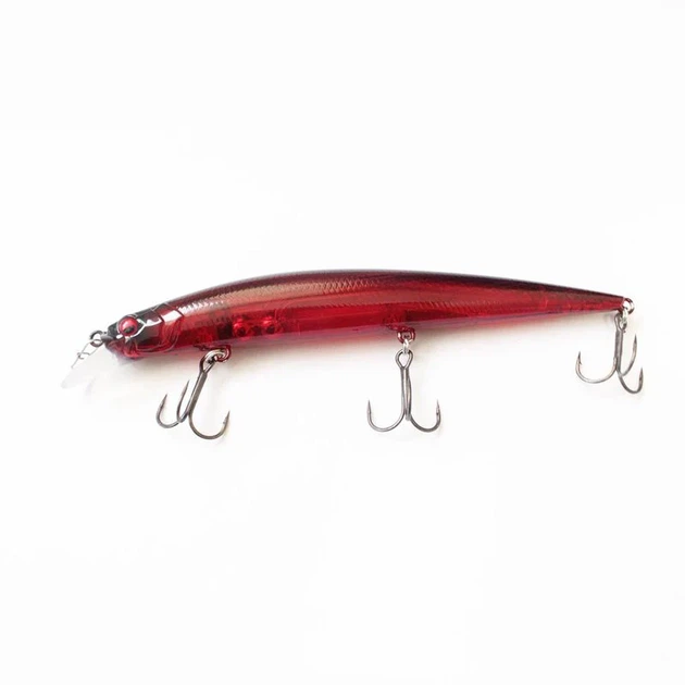 Воблер Мінноу Raid Level Minnow 125 мм 14 г Повільно вспливаючий 013 Blood Red - Фото 1 Воблер Мінноу Raid Level Minnow 125 мм 14 г Повільно вспливаючий 013 Blood Red - зображення 1