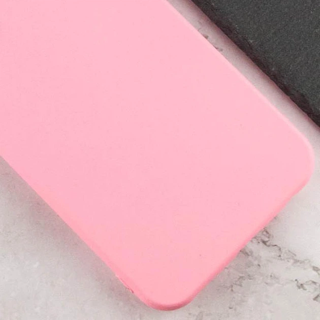 Чехол TPU GETMAN Liquid Silk Full Camera для Xiaomi Redmi 14C / Poco C75 Розовый / Pink - изображение 3