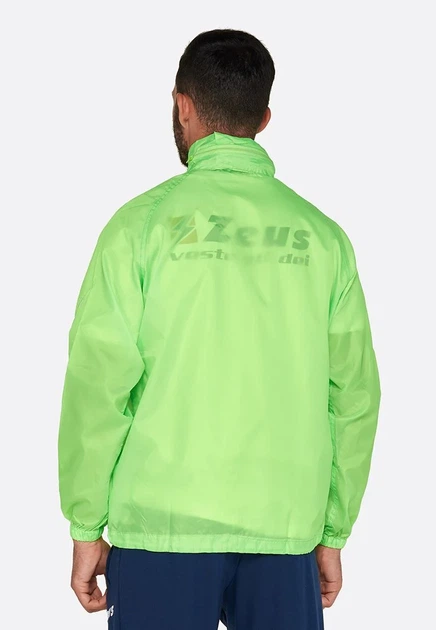 Ветровка Zeus K-WAY RAIN водоотталкивающая 100% нейлон L зеленый - Фото 3 Ветровка Zeus K-WAY RAIN водоотталкивающая 100% нейлон L зеленый - изображение 3