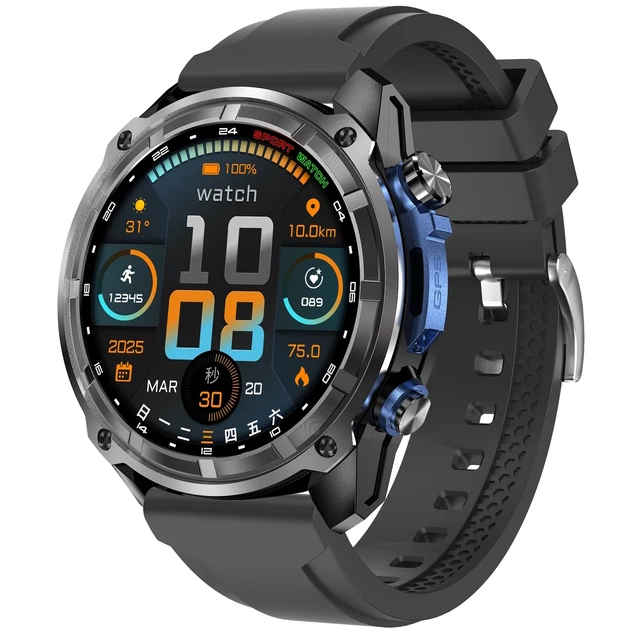 Розумний годинник Smart Navigation Pro GPS AMOLED 1,43" сталь чорний помаранчевий - Фото 1 Розумний годинник Smart Navigation Pro GPS AMOLED 1,43" сталь чорний помаранчевий - зображення 1