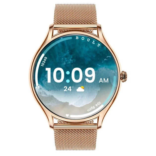 Умные часы Smart Milano Gold Steel AMOLED 47,2 мм золотистый металл 69 г - Фото 2 Умные часы Smart Milano Gold Steel AMOLED 47,2 мм золотистый металл 69 г - изображение 2